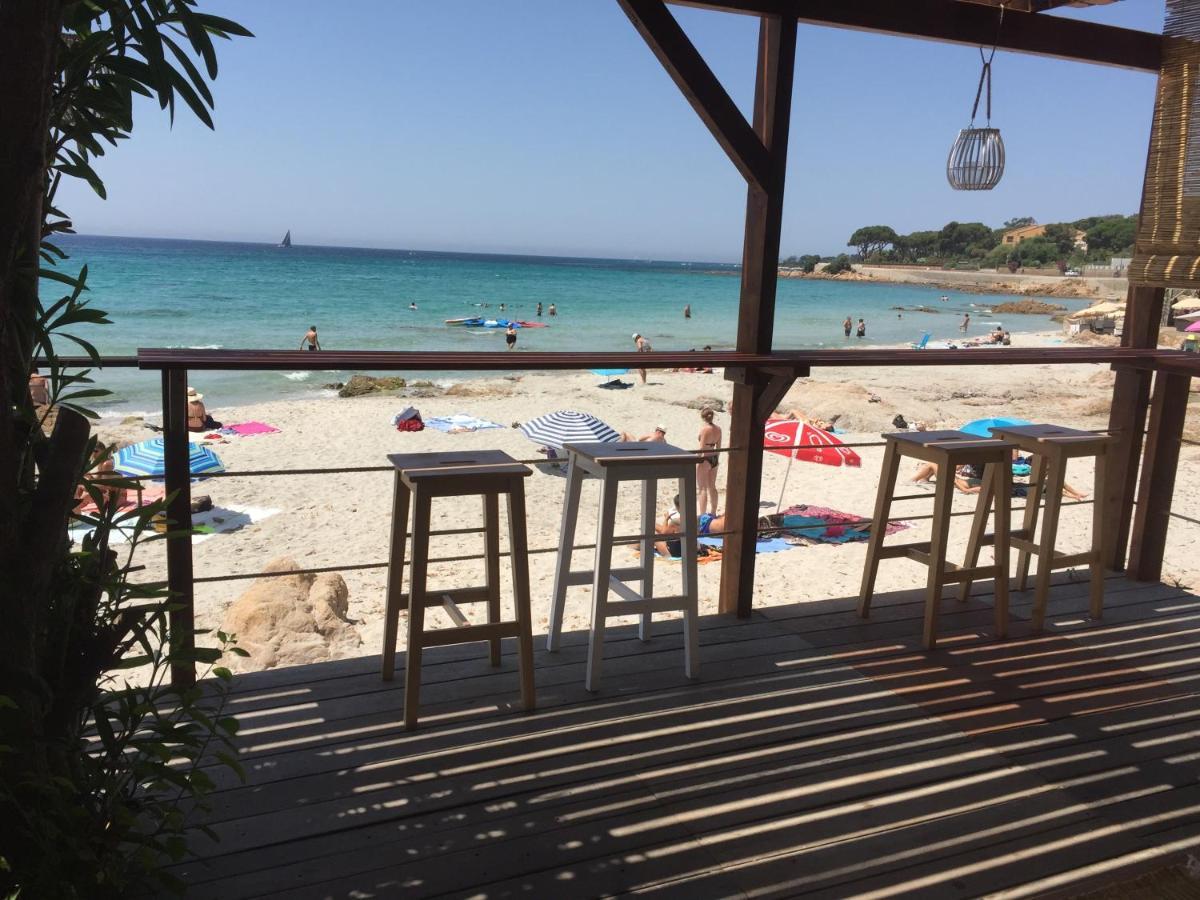 Ajaccio Magnifique T2 37M2 Centre Ville Vue Mer Au Bord De La Plage Neuf 4 Couchages Balcon Parking Prive Ferme Clim Wifi Экстерьер фото